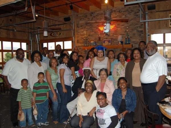 The director's family in Birmingham, Alabama.